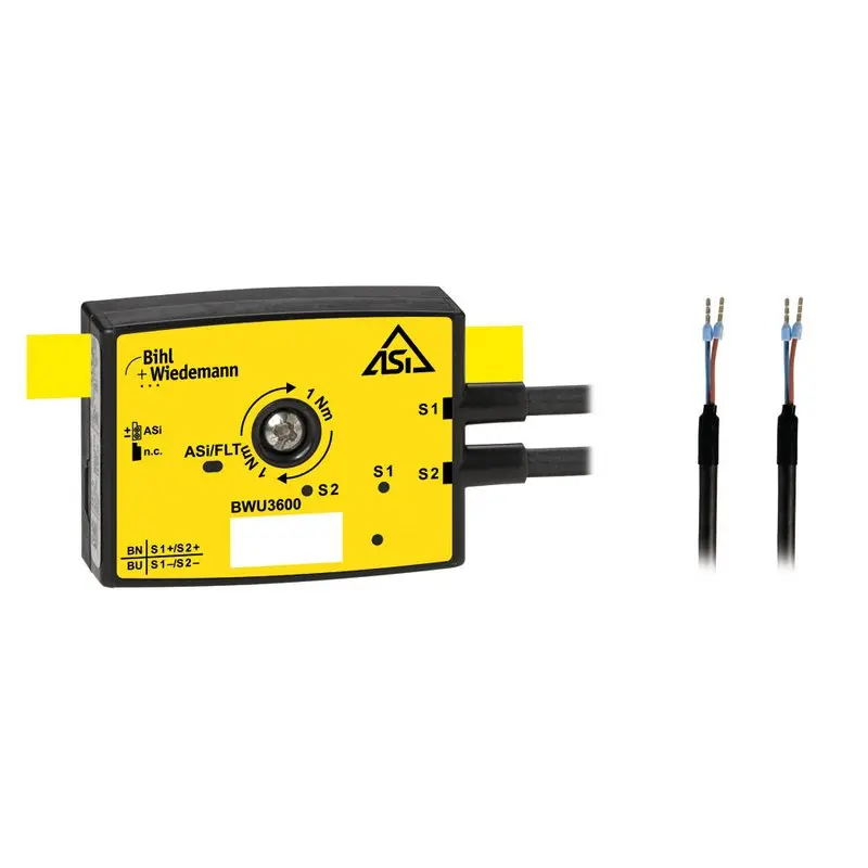 Produktfoto 1 von Bihl Wiedemann BWU3600, Aktiver Verteiler ASi Safety, IP67, 1SI