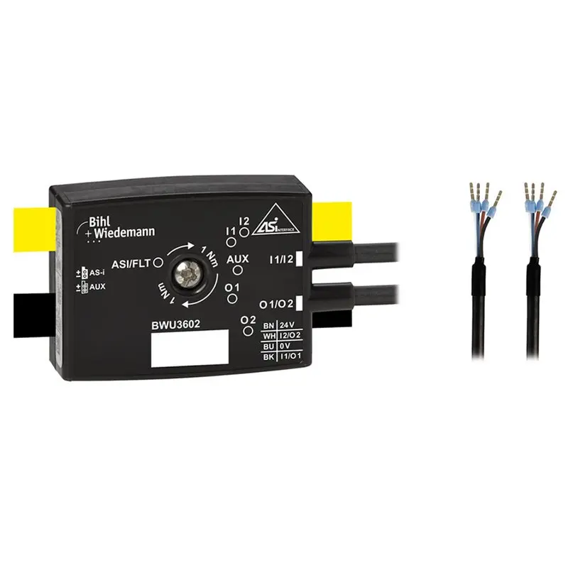 Produktfoto 1 von Bihl Wiedemann BWU3602, Aktiver Verteiler ASi, IP67, 2I/2O