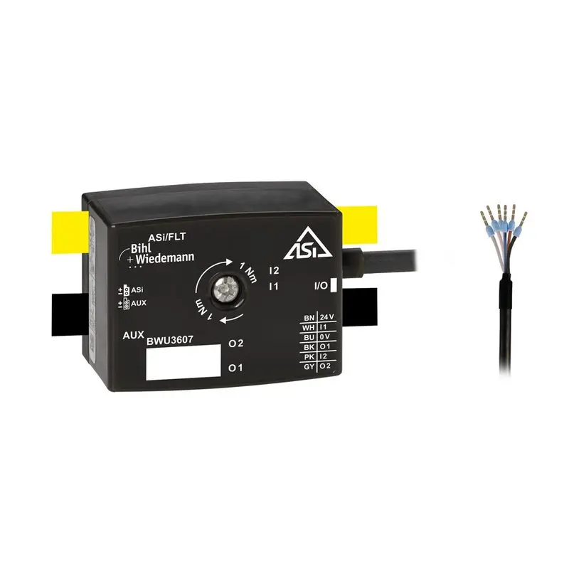Produktfoto 1 von Bihl Wiedemann BWU3607, Aktiver Verteiler ASi, IP67, 2I/2O