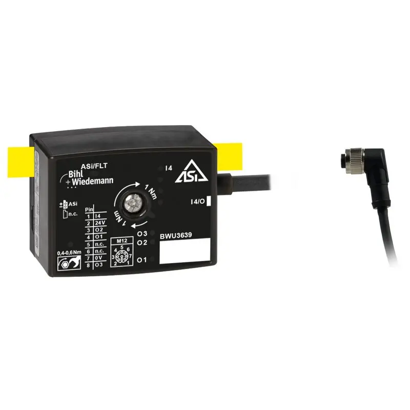 Produktfoto 1 von Bihl Wiedemann BWU3639, Aktiver Verteiler ASi, IP67, 1I/3O