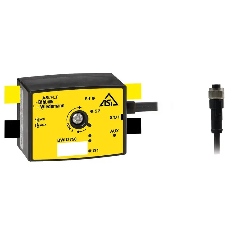 Produktfoto 1 von Bihl Wiedemann BWU3750, Aktiver Verteiler ASi Safety, IP67, 1SI/1O