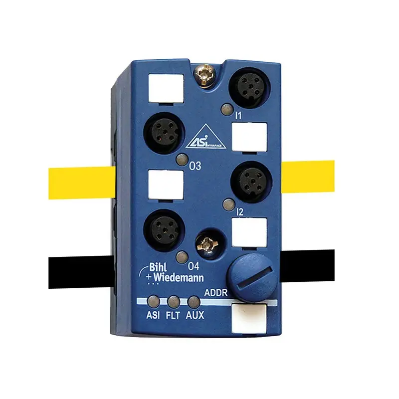 Produktfoto 1 von Bihl Wiedemann BWU3775, ASi-Digitales E/A-Modul, IP67, M12, 2I/2O