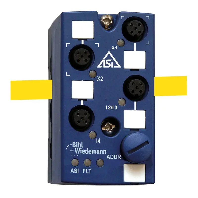 Produktfoto 1 von Bihl Wiedemann BWU3886, ASi-Motor-Modul, IP67, M12 für Lenze Smart-Motor, 1M/3I