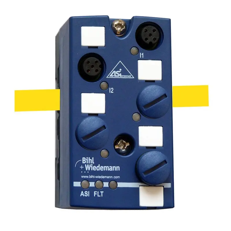 Produktfoto 1 von Bihl Wiedemann BWU3100, ASi Analoges Eingangsmodul, IP67, M12, 2AI (4...20mA)
