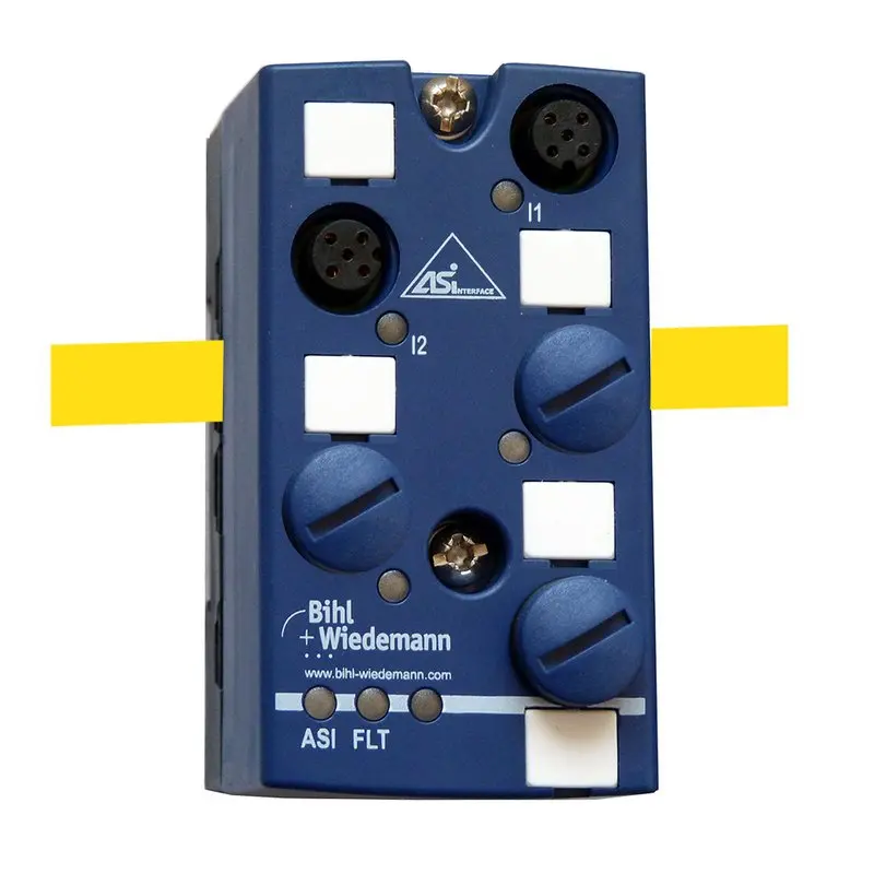 Produktfoto 1 von Bihl Wiedemann BWU3102, ASi Analoges Eingangsmodul, IP67, M12, 2AI (0...10V)