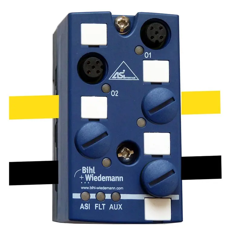 Produktfoto 1 von Bihl Wiedemann BWU3105, ASi Analoges Ausgangsmodul, IP67, M12, 2AO (0...20mA)