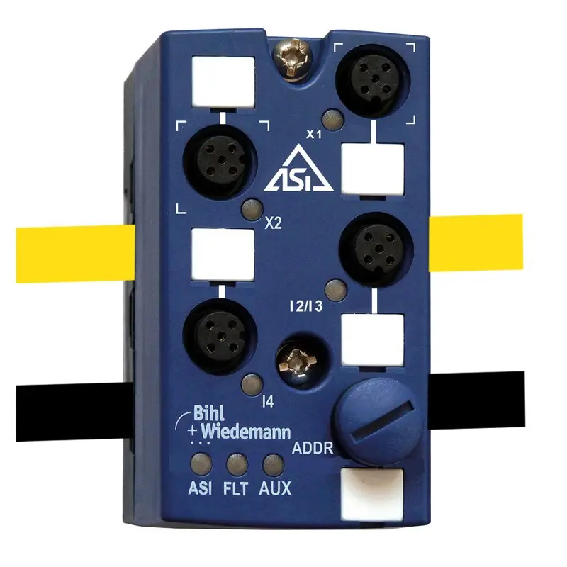 Produktfoto 1 von Bihl Wiedemann BWU3115, ASi-Motor-Modul, IP67, M12 für Lenze Smart-Motor, 1M/3I