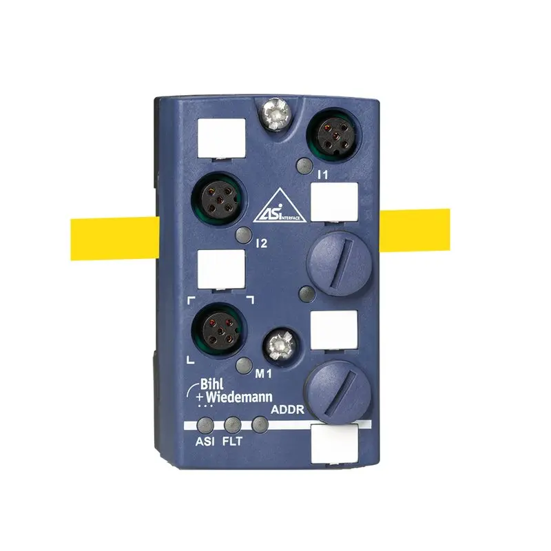Produktfoto 1 von Bihl Wiedemann BWU3135, ASi-Motormodul, IP67, M12 für SEW Frequenzumrichter, 1M/2I