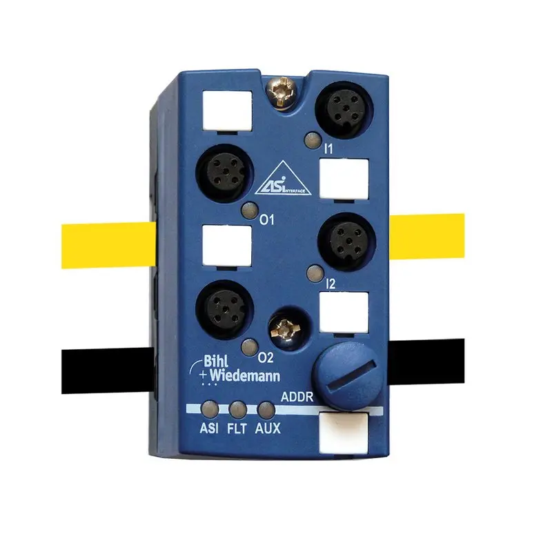 Bihl Wiedemann BWU3141, ASi-Digitales E/A-Modul, IP67, M12, 2I/2O