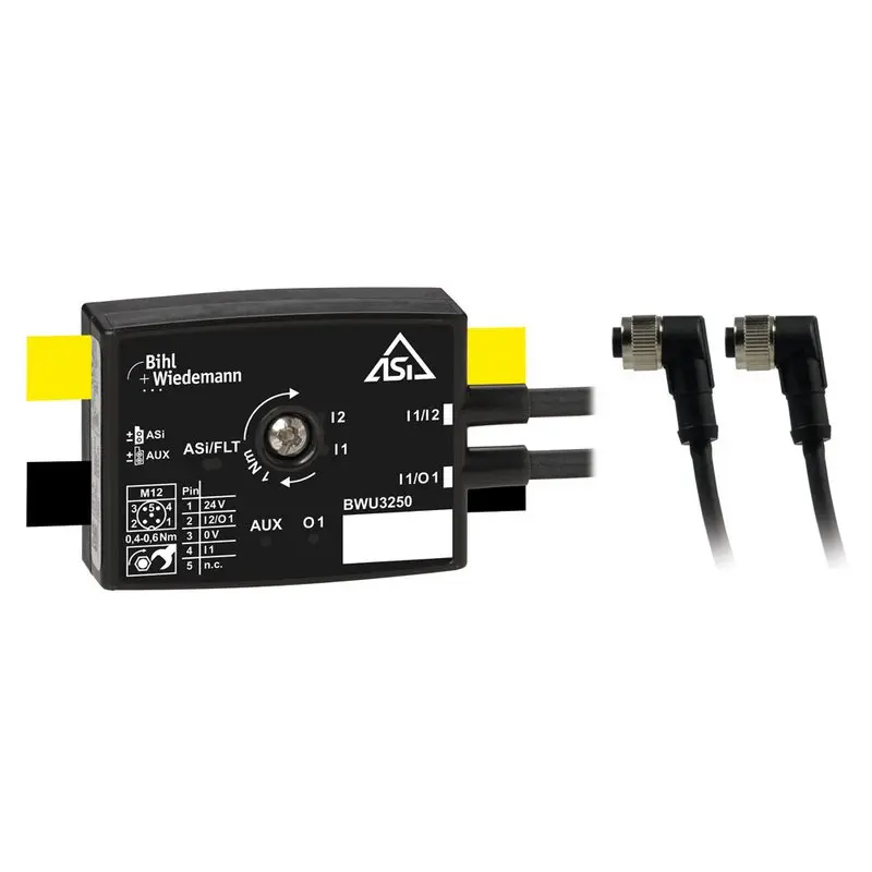 Produktfoto 1 von Bihl Wiedemann BWU3250, Aktiver Verteiler ASi, IP67, 2I/1O