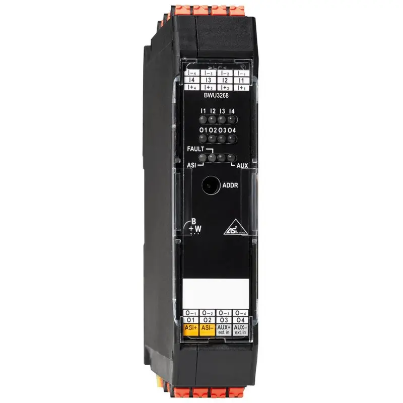 Produktfoto 1 von Bihl Wiedemann BWU3268, ASi-Digitales E/A-Modul, IP20, 4I/4O