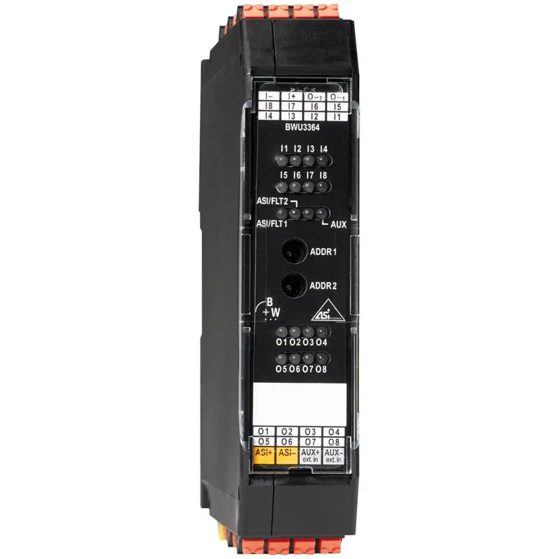 Produktfoto 1 von Bihl Wiedemann BWU3364, ASi-Digitales E/A-Modul, IP20, 8I/8O