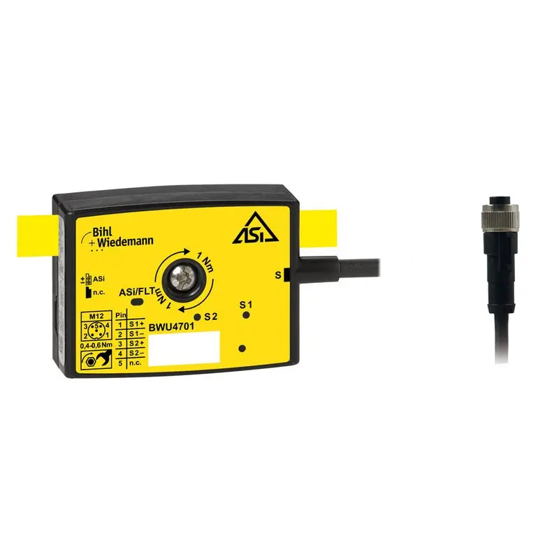 Produktfoto 1 von Bihl Wiedemann BWU4701, Aktiver Verteiler ASi Safety, IP67, 1SI