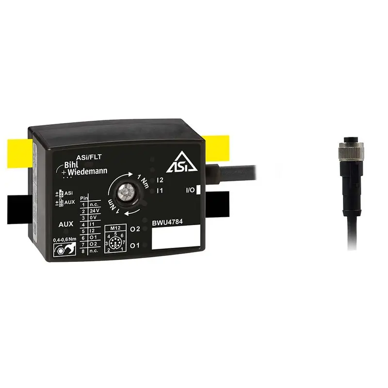 Produktfoto 1 von Bihl Wiedemann BWU4784, Aktiver Verteiler ASi, IP67, 2I/2O