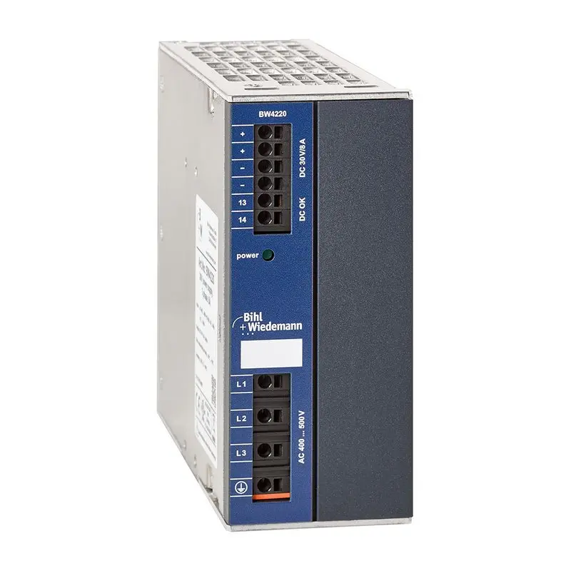 Produktfoto 1 von Bihl Wiedemann BW4220, 30 V Stromversorgung, 8 A, 3 Phasen