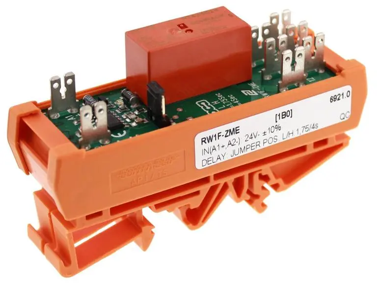 Produktfoto 1 von CONTA-CLIP RW 1F-ZME 4s, Einschaltverzögertes Zeitrelais, SKU: 6921.0