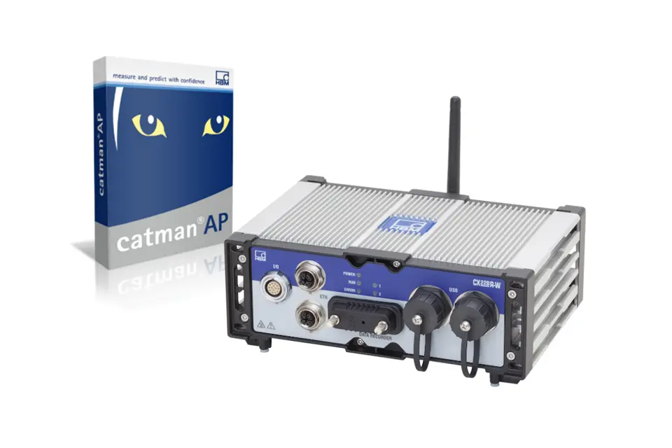 Produktfoto 1 von HBM Messtechnik 1-CX22-R-W-PAKAP, SomatXR-Paket: CX22B-R-W + catmanAP
