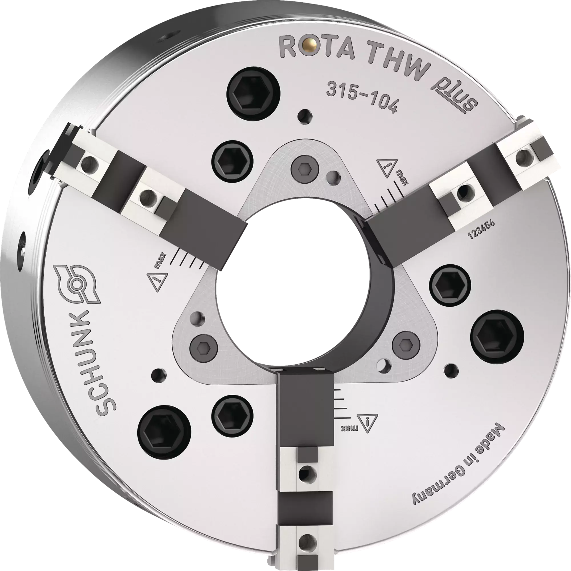 Produktfoto 1 von SCHUNK ROTA THW plus 315-104 A11-GBK, Kraftspannfutter