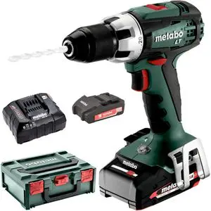 Produktfoto 1 von Metabo 602102530, Akku-Bohrschrauber BS 18 LT Compact, 18V / 2,0Ah, mit 2 Akkus und Koffer