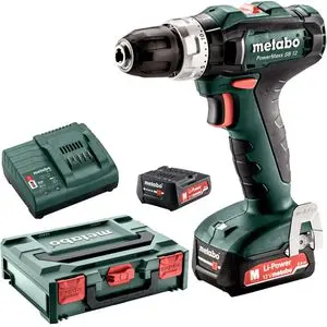 Produktfoto 1 von Metabo 601076500, Akku-Schlagbohrschrauber PowerMaxx SB 12, 12V/2,0Ah