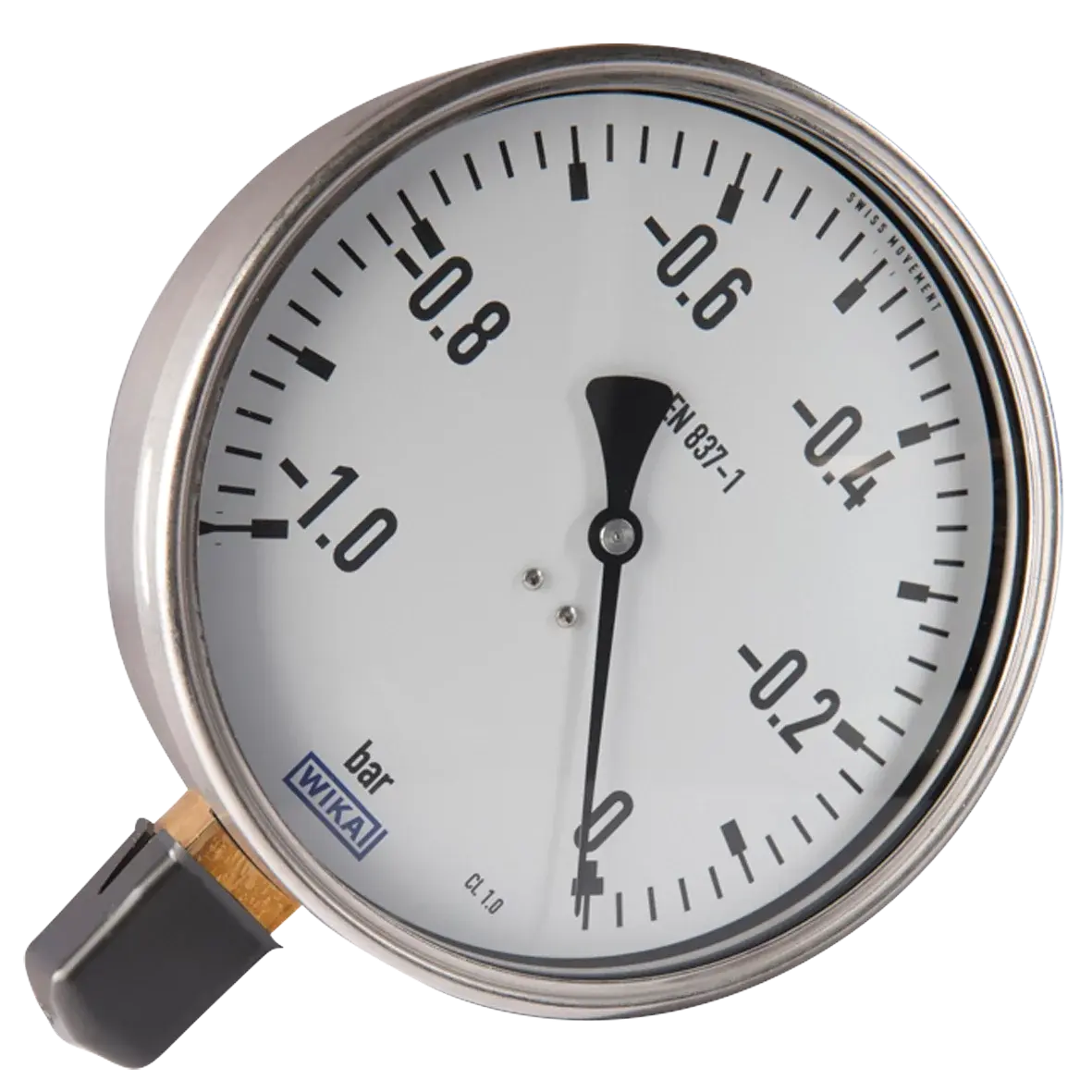 Produktfoto 1 von FIPA 91.004, Vakuum-Meter Ø 160 mm in robuster Ausführung