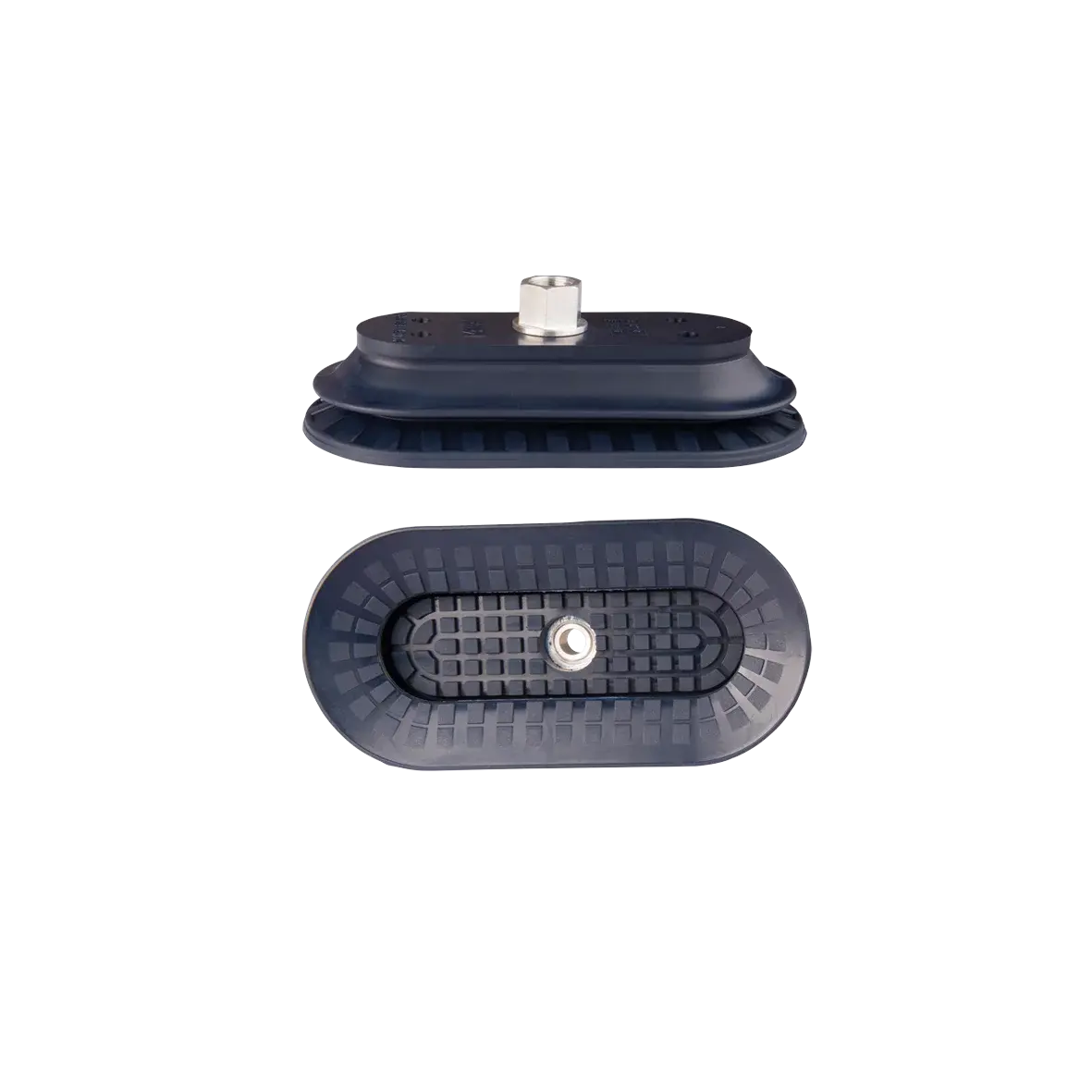Produktfoto 1 von FIPA 138.145x70.042.1, Oval-Balgensauger 145x70mm (1,5 Balgen) NBR blau