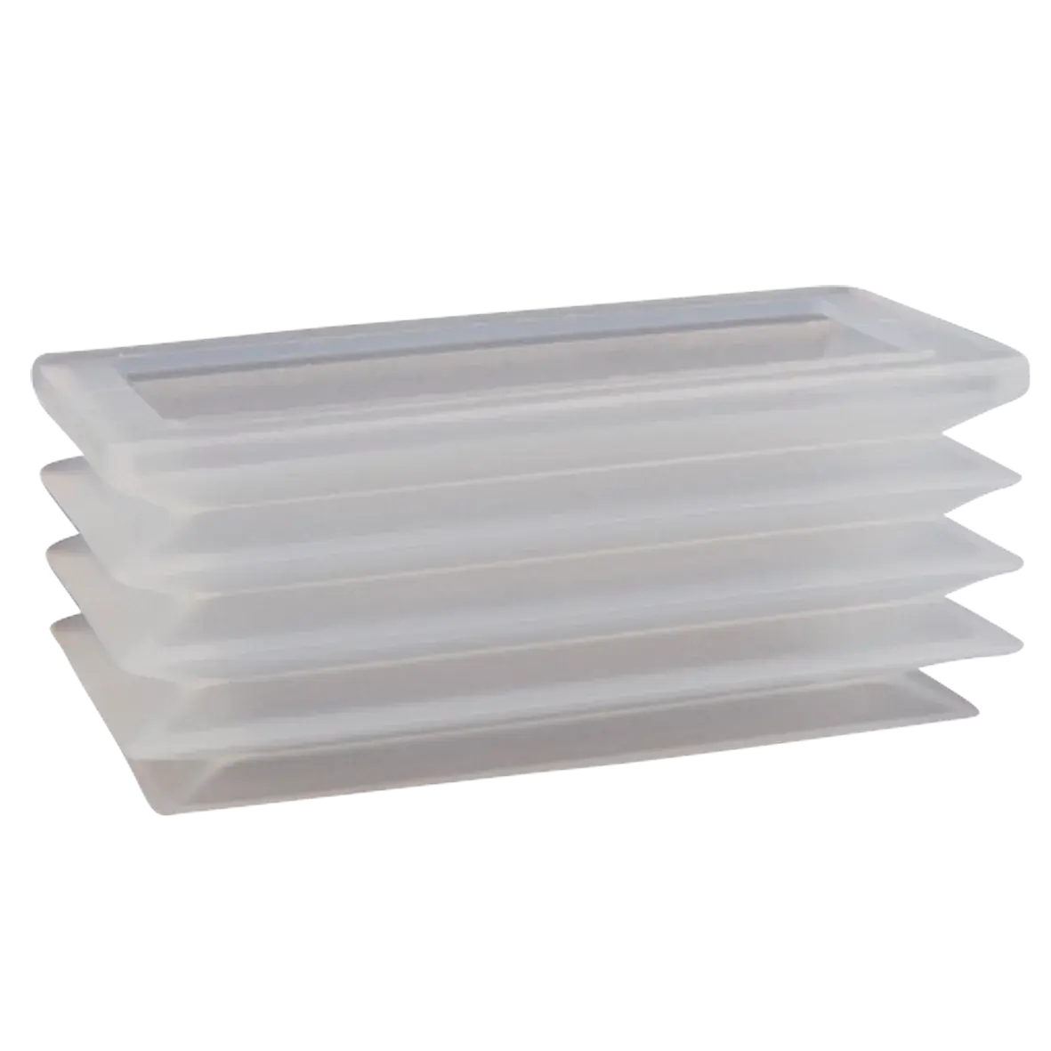 Produktfoto 1 von FIPA 209.80x40.004.2-Vers, Balgensauger 80x40mm (3,5 Balgen) Silikon transparent