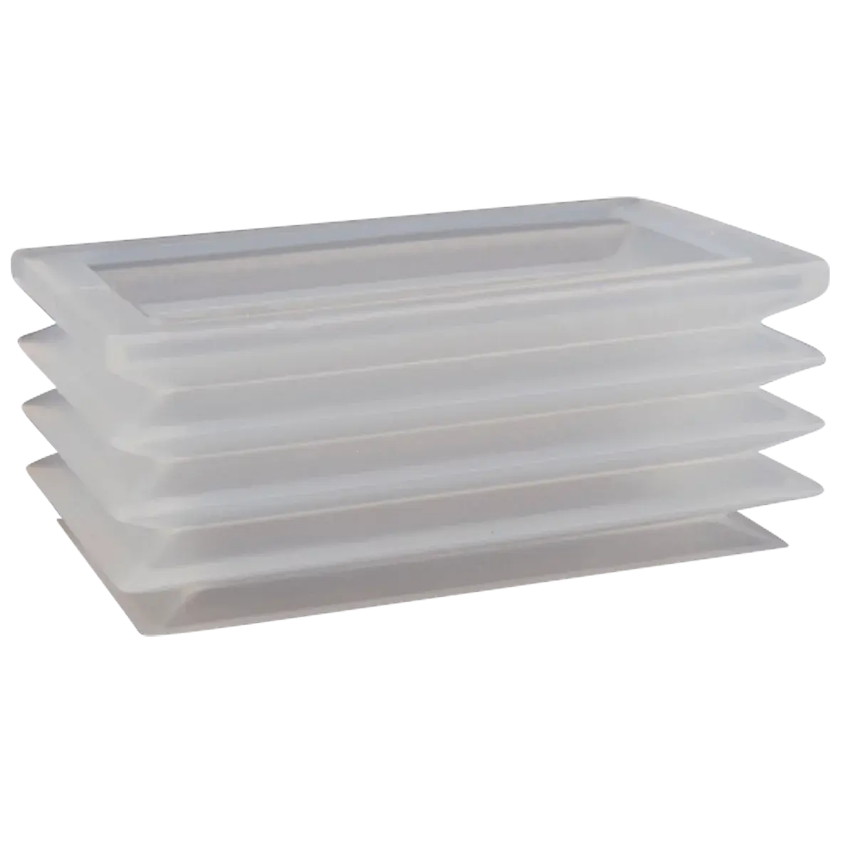 Produktfoto 1 von FIPA 209.80X50.005.2-LE, Balgensauger 80x50 mm (3,5 Balgen) Silikon transparent