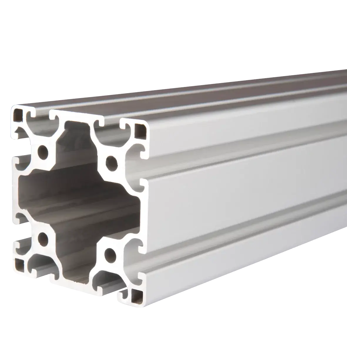 Produktfoto 1 von FIPA GR-XL01.005.2000, Xline Profil 80x80mm Aluminiumprofil