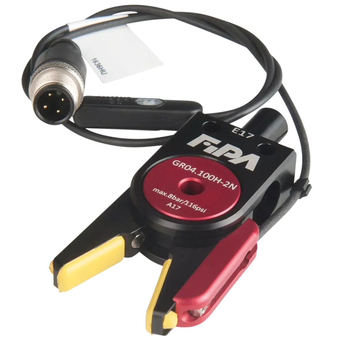 Produktfoto 1 von FIPA GR04.100H-2N, Serie 100 Greifzange HNBR Pad
