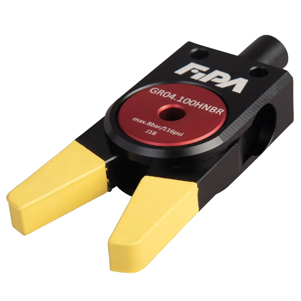 Produktfoto 1 von FIPA GR04.100HNBR, Serie 100 Greifzange Voll-HNBR Form, ohne Sensor