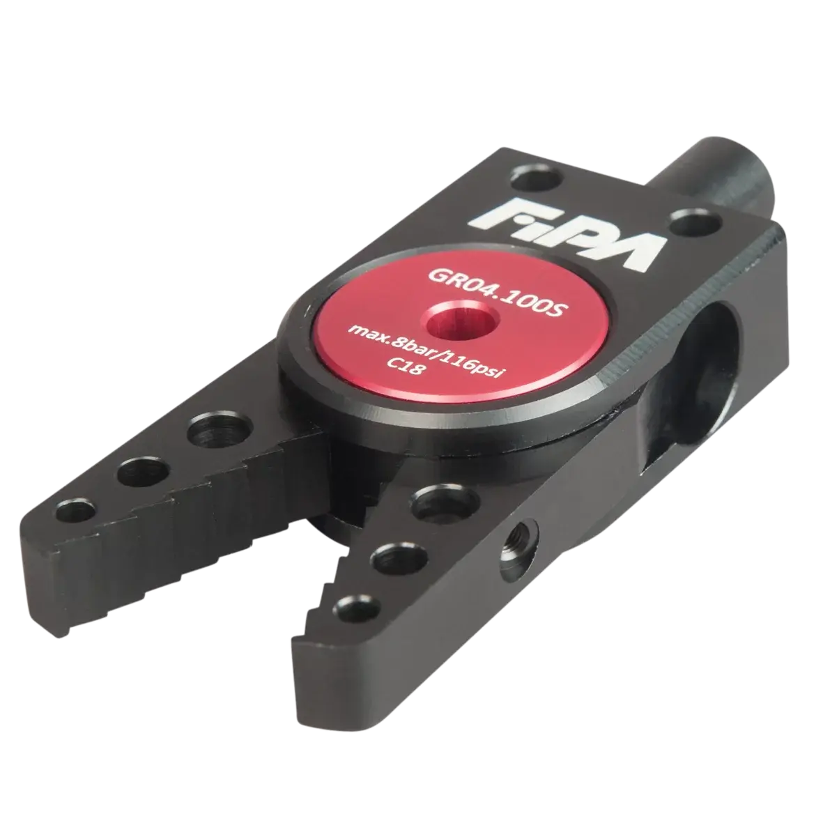 Produktfoto 1 von FIPA GR04.100S, Serie 100 Greifzange Sägezahn gerade, ohne Sensor