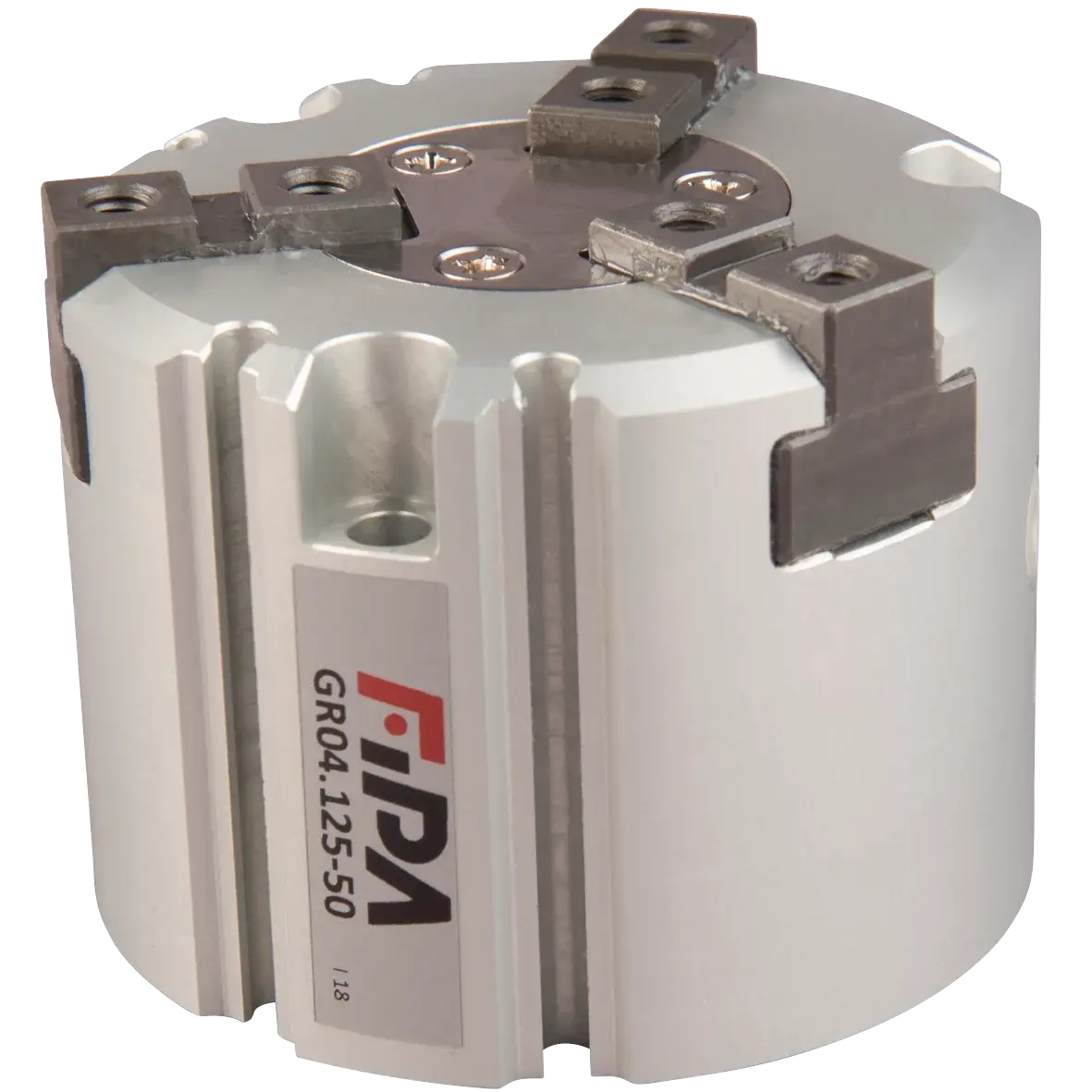 Produktfoto 1 von FIPA GR04.125-50, 3-Finger Parallelgreifer Schließkraft bei 6 bar 247 N