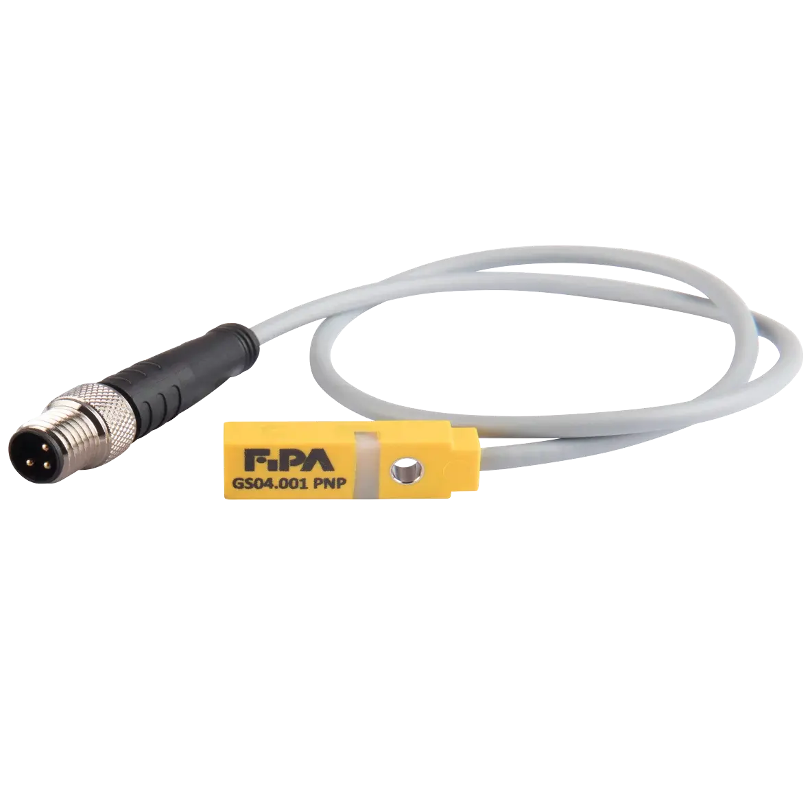 Produktfoto 1 von FIPA GS04.001, Induktivsensor PNP, NO, T-Nut M8-Stecker, 3-Pol, 0,3 m