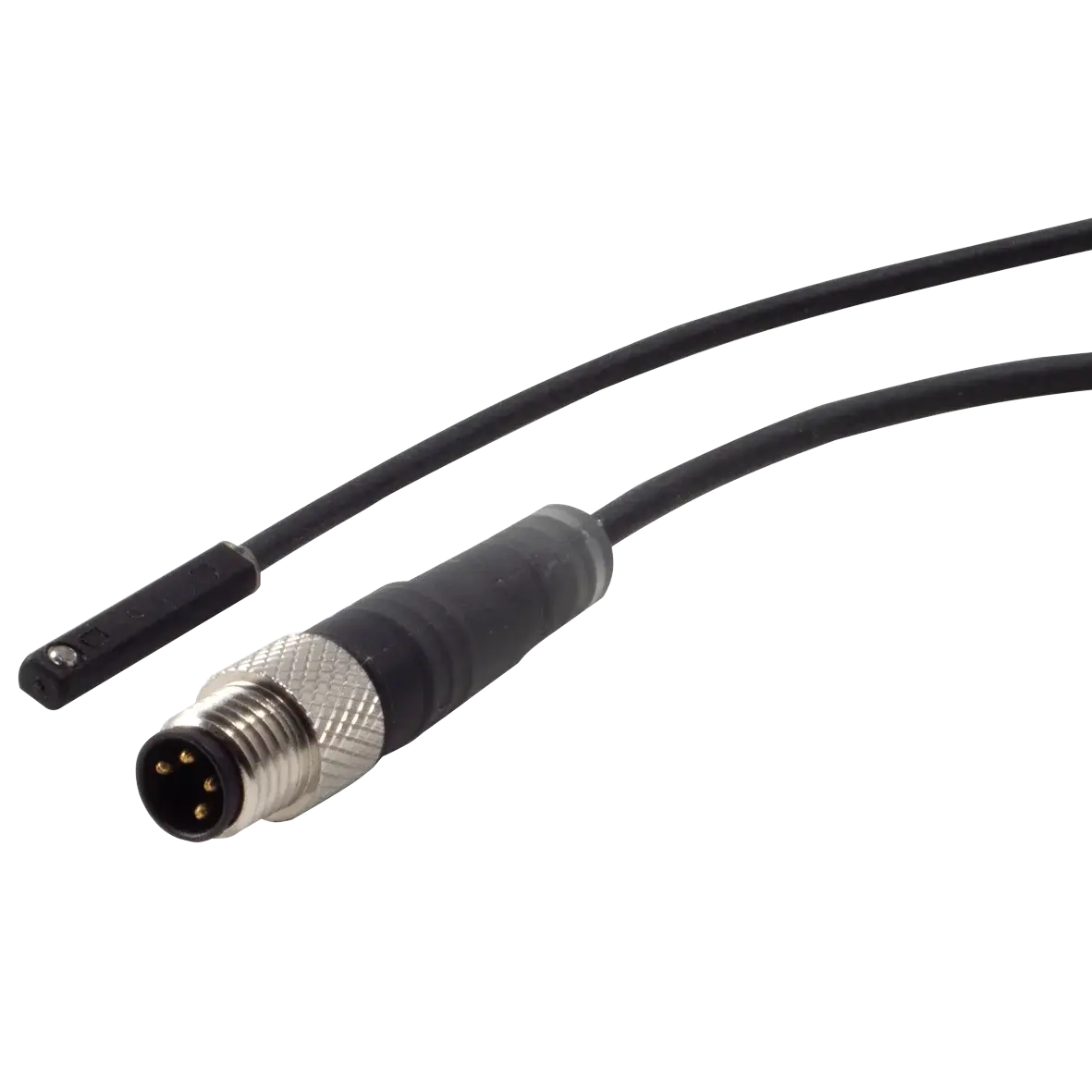 Produktfoto 1 von FIPA GS04.006, Magnetfeldsensor 2xNPN teach-In, NO, C-Nut M8-Stecker, 4-Pol