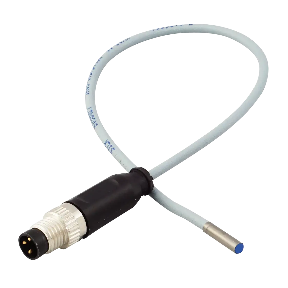 Produktfoto 1 von FIPA GS04.008, Induktiver Sensor, Schließer, NPN-Ausgang Glattrohr Ø 3mm