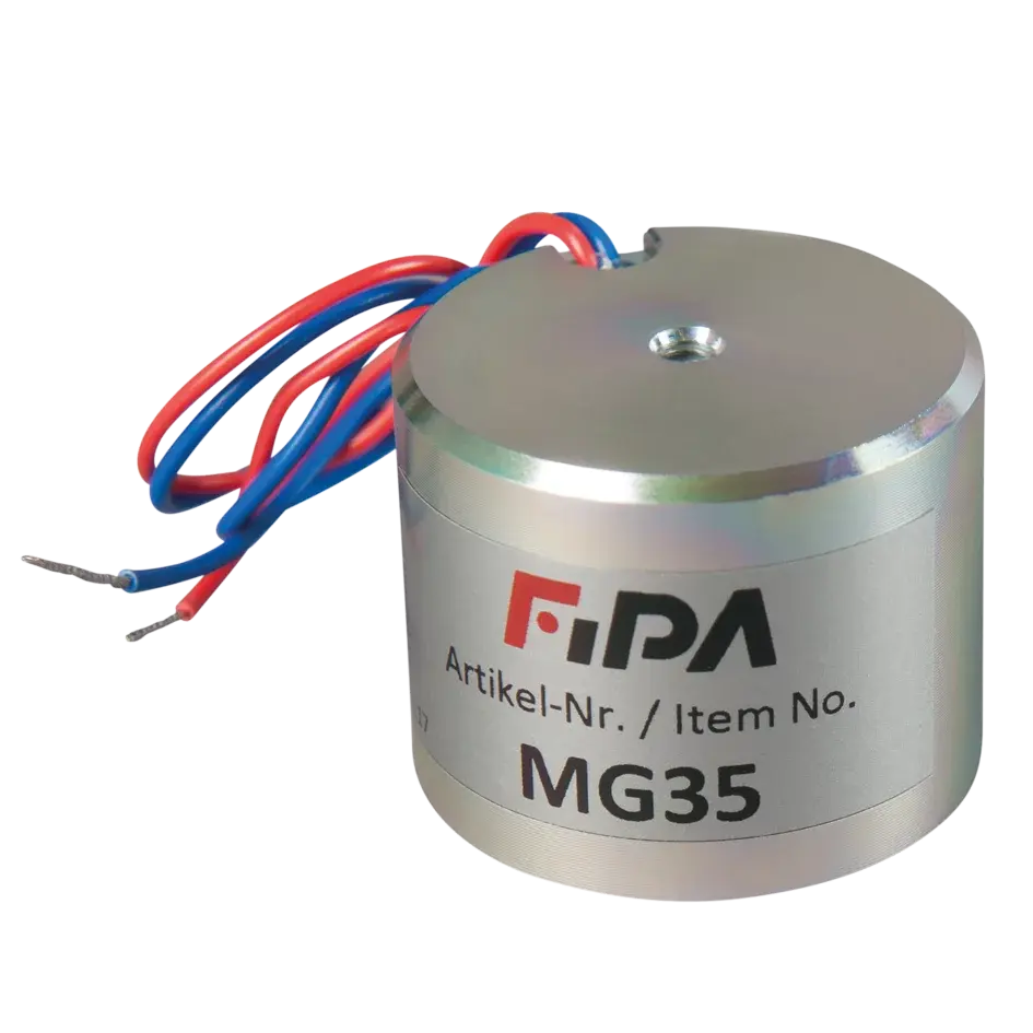Produktfoto 1 von FIPA MG35, Magnetgreifer-elektrisch gesteuert Permanentmagnet 24V DC
