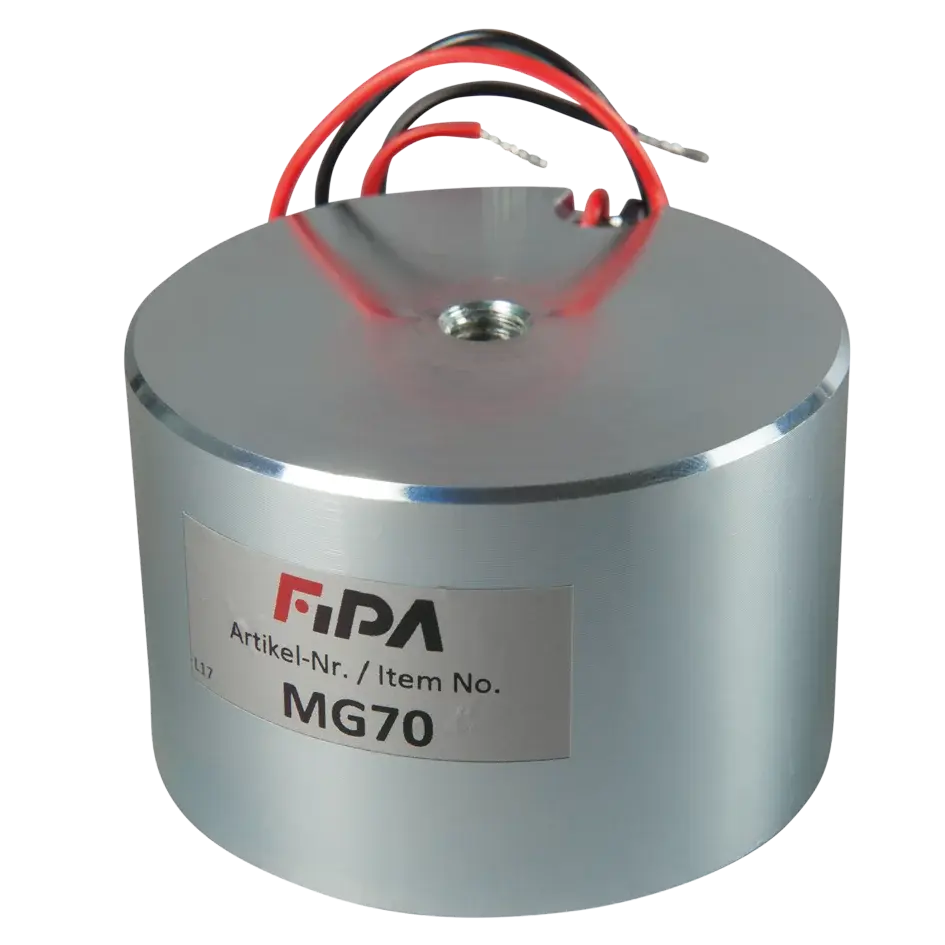 Produktfoto 1 von FIPA MG70, Magnetgreifer-elektrisch gesteuert Permanentmagnet 24V DC