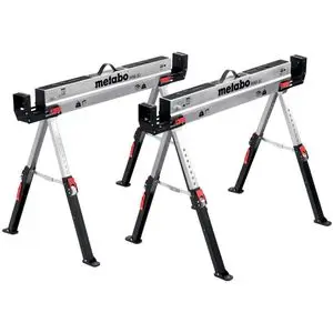Produktfoto 1 von Metabo 626990000, Arbeitsbock, Set MAB 82, klappbar, bis 1180kg, aus Stahl