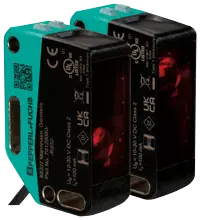 Produktfoto 1 von Pepperl+Fuchs OBE35M-R202-SE0-0,3M-V1, Einweg-Lichtschranke (Paar)
