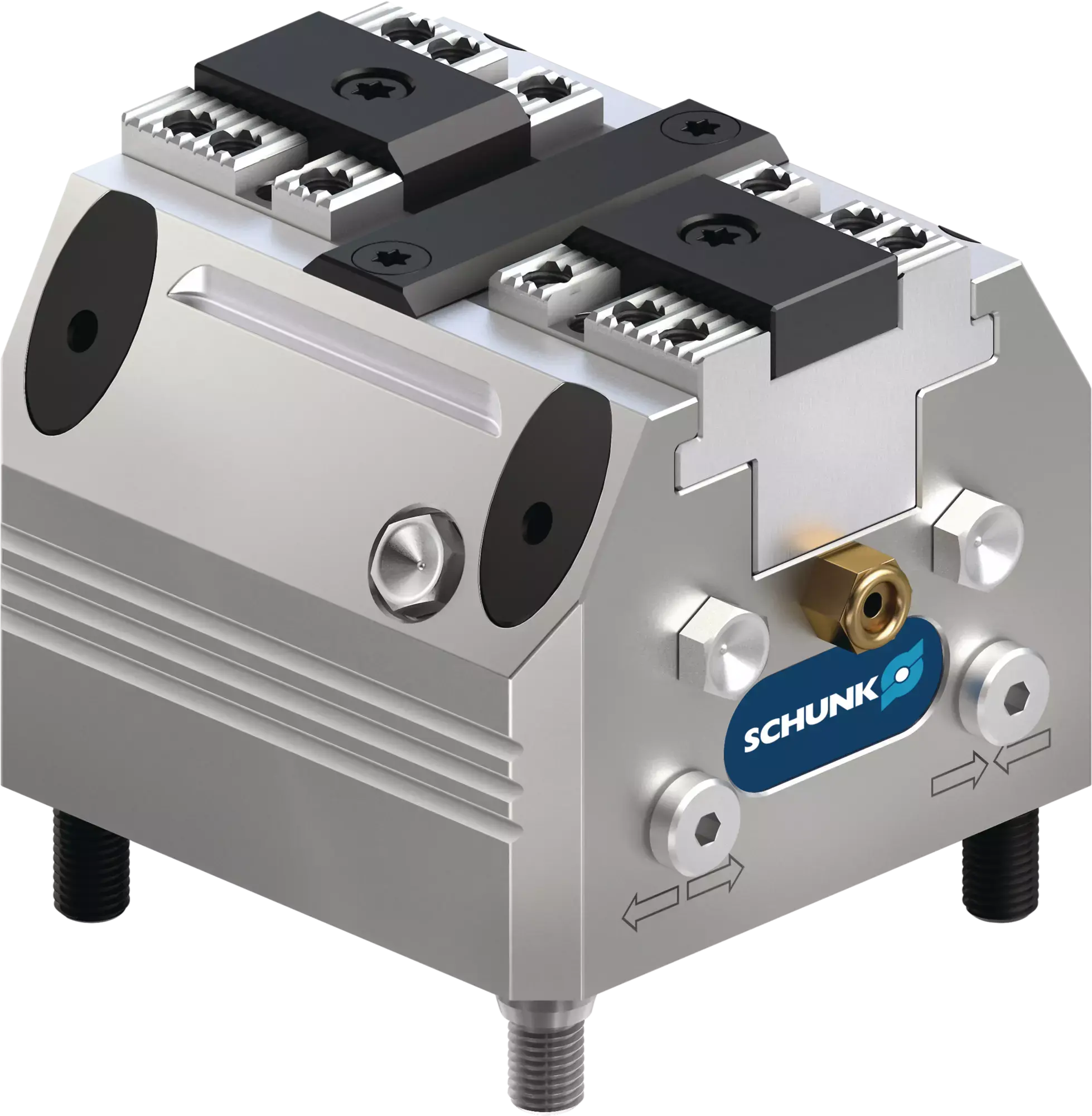 Produktfoto 1 von SCHUNK KSP3 64-Z, Pneumatische 2-Backen-Kraftspannblöcke