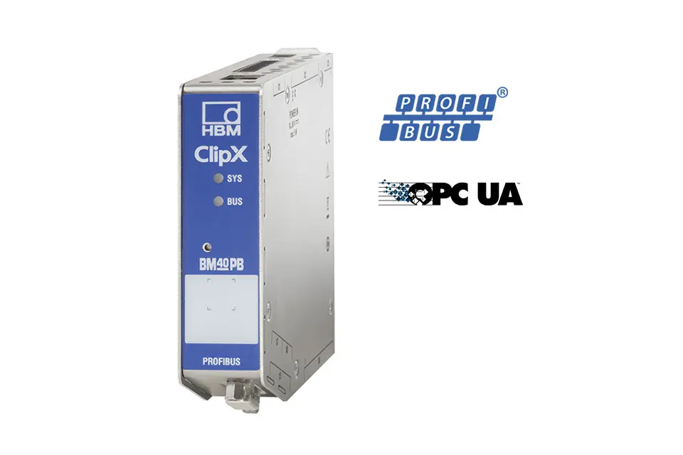 Produktfoto 1 von HBM Messtechnik 1-BM40PB, ClipX Messverstärker, ProfiBus