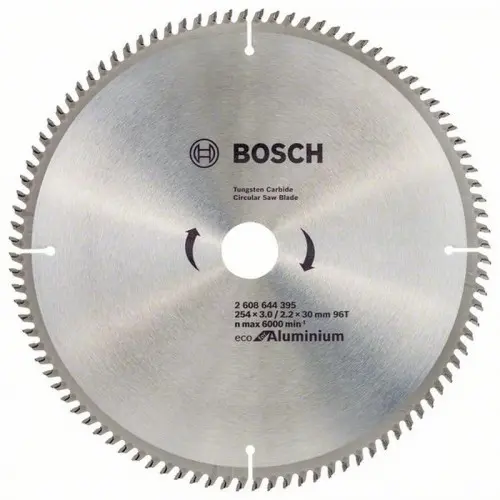 Produktfoto 1 von BOSCH 2608644395, Sägeblatt für Aluminium 254x2,2mm