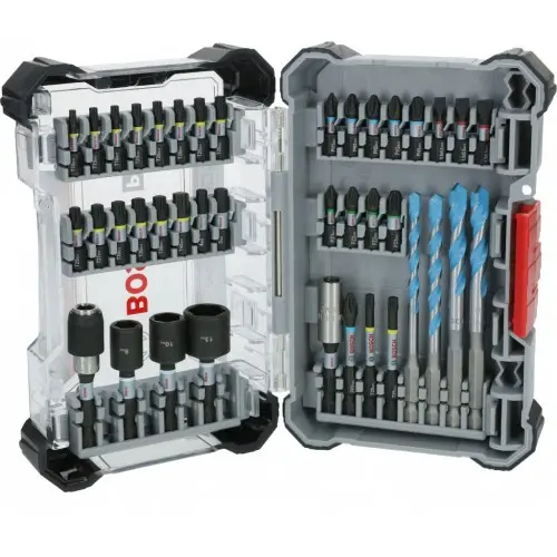 Produktfoto 1 von BOSCH PRO Impact Schrauberbits und Multi Construction Bohrer Set, 40-tlg.