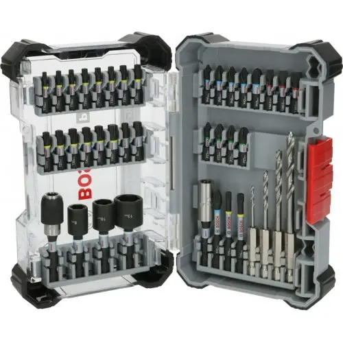 Produktfoto 1 von BOSCH 2608521U87, PRO Impact Schrauberbits und Holzbohrer Set, 40-tlg.