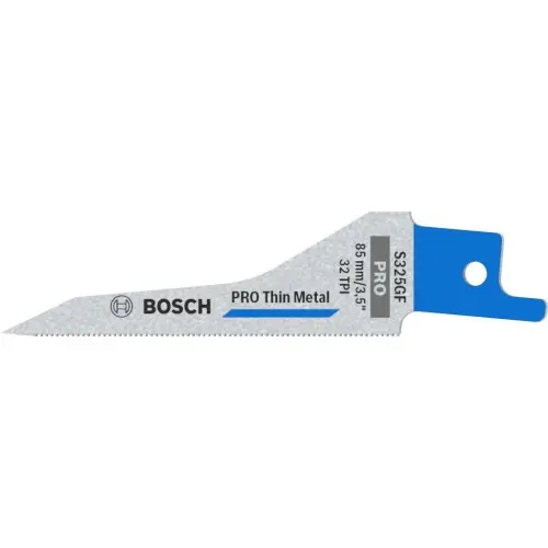 Produktfoto 1 von BOSCH PRO Dünnmetall S325GF Stichsägeblatt, 1,25 x 7 x 85 mm, 5 Stück