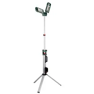 Produktfoto 1 von Metabo 601507850, Baustrahler BSA 18 LED 5000, für 18V Akkus, 5.000 Lumen, mit Stativ