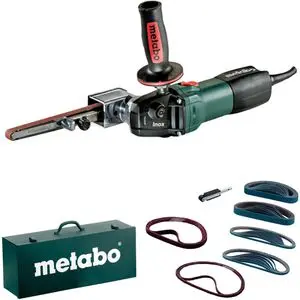 Produktfoto 1 von Metabo 602244500, Bandfeile BFE 9-20 SET, Netzbetrieb, 950 W, Zubehör & Koffer