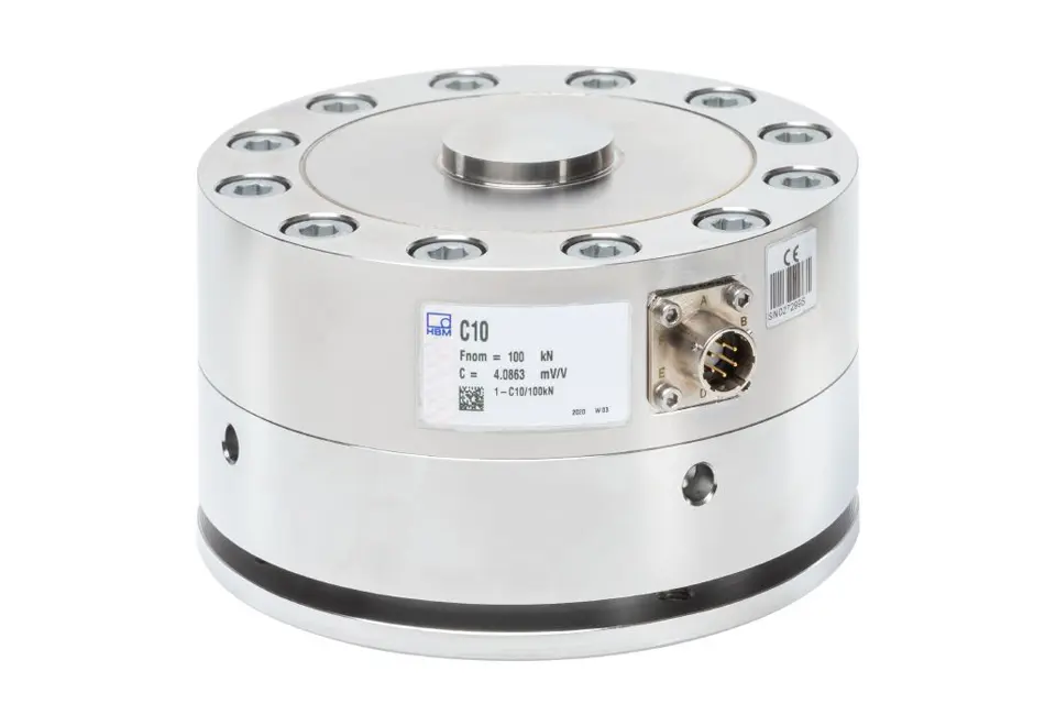 Produktfoto 1 von HBM Messtechnik 1-C10/250KN, Kraftaufnehmer für Druckkräfte C10/250KN