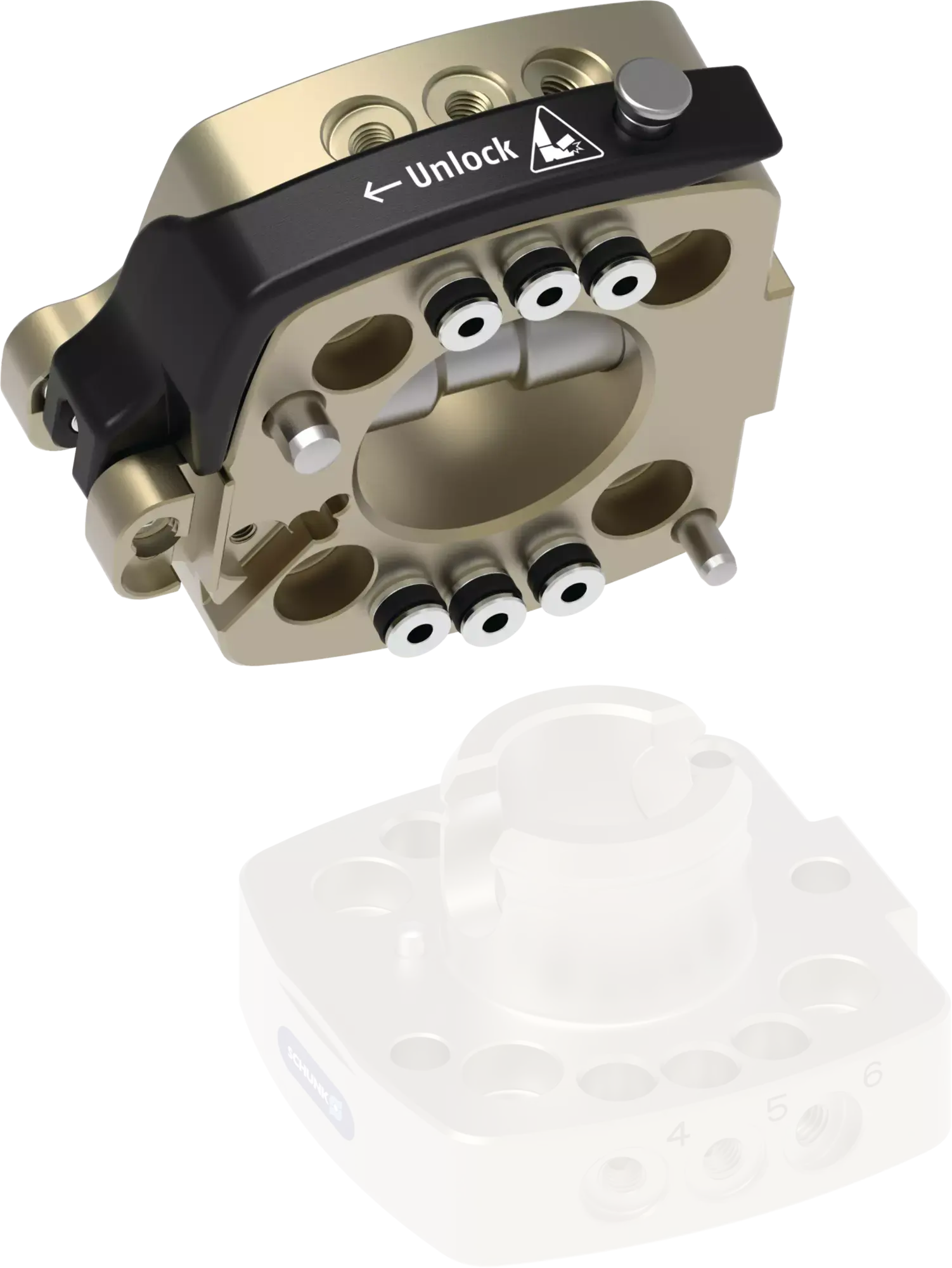 Produktfoto 1 von SCHUNK CMS 050-K-B, Manuelles Wechselsystem